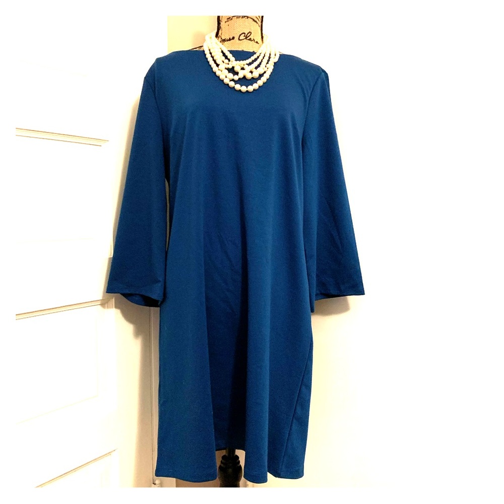 Gap A-line Shift Dress w/Bell Sleeves